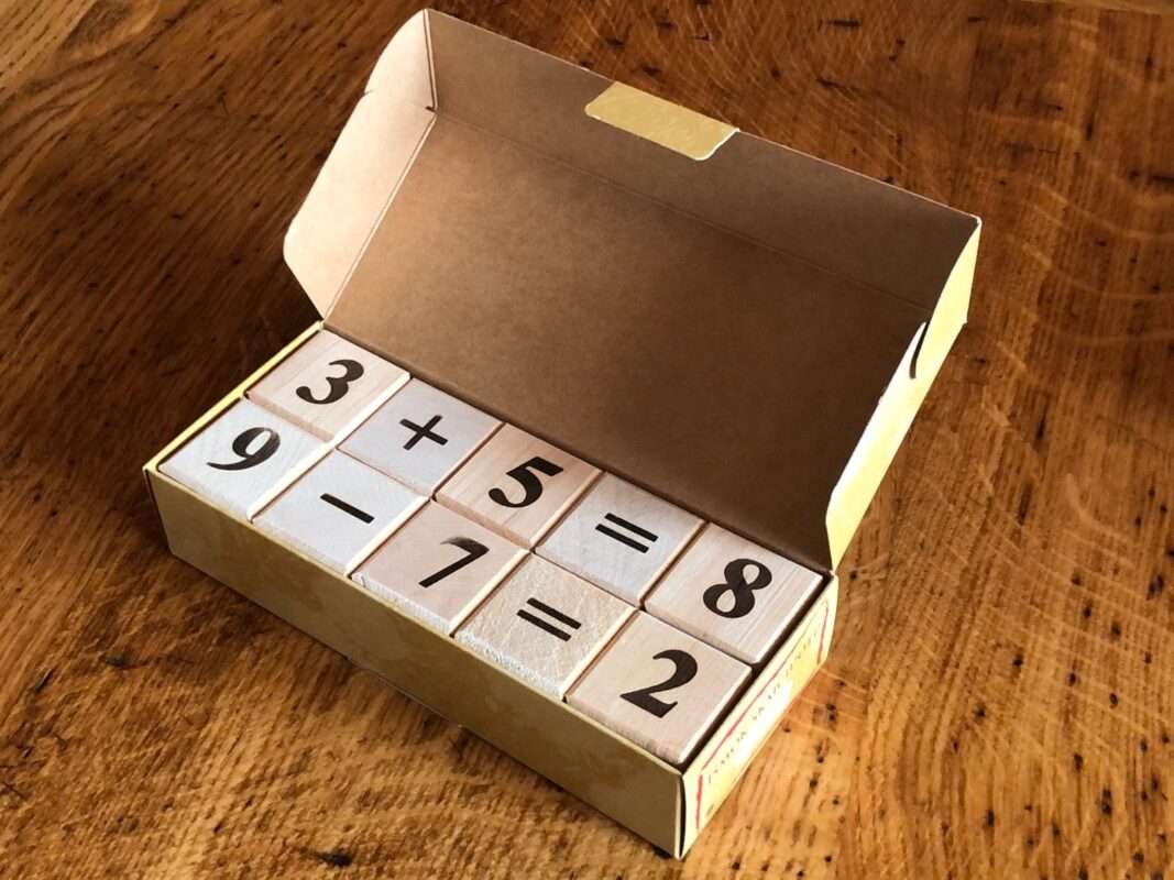 medinės kaladėlės